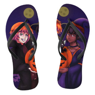 Happy Halloween Costumes Jandals