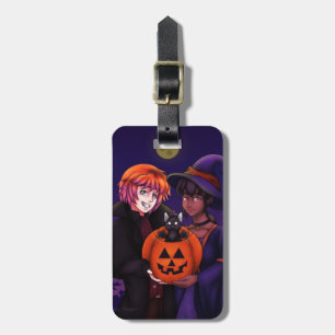 Happy Halloween Costumes Luggage Tag