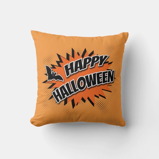 Happy Halloween Cushion (Front)