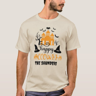 Happy Halloween Custom Graphic  T-Shirt