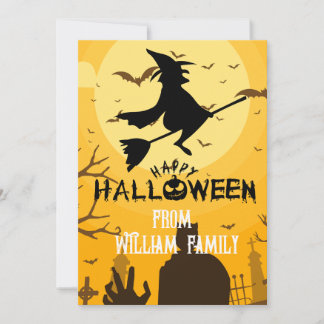 Happy Halloween - Customisable Holiday Card