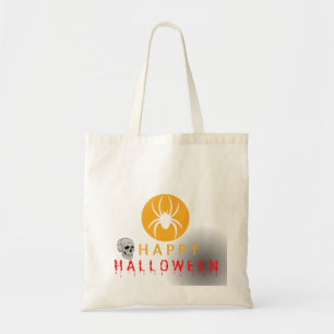 Happy Halloween Cute Ghost Boo Pattern Tote Bag