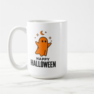 Happy Halloween Cute Ghost Coffee Mug