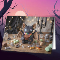 Happy Halloween | Cute Plushie Bat Flirty