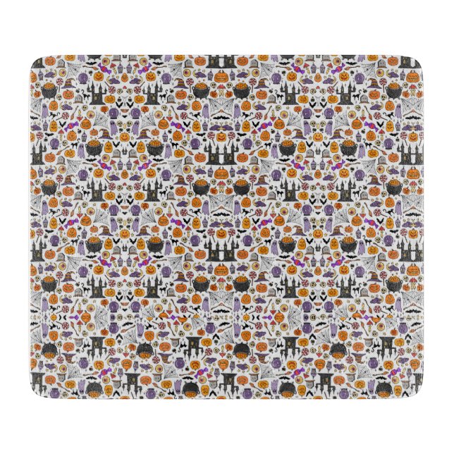 Happy Halloween Cutting Board (Front)