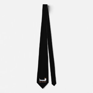Happy Halloween Dachshund Tie