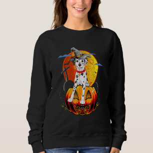 Happy Halloween Dalmatian Dogs Halloween Sweatshirt