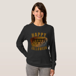 HAPPY HALLOWEEN DANCING SKELETON T-Shirt