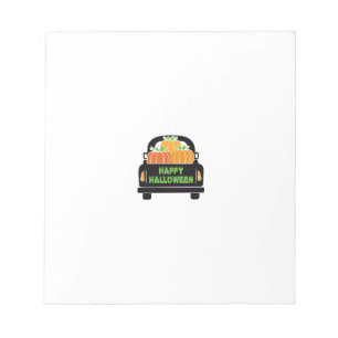 Happy Halloween day 2021 custume Notepad