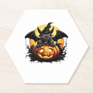 Happy Halloween Day - Funny Halloween Classic T-Sh Paper Coaster