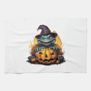 Happy Halloween Day - Funny Halloween Classic T-Sh Tea Towel