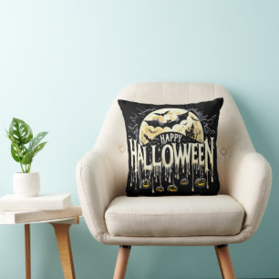 Happy Halloween Decorative Pillow