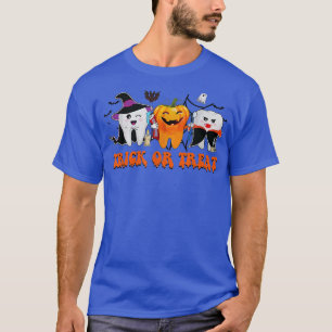 Happy Halloween Dental Squad Dental Pupmkin Spooky T-Shirt