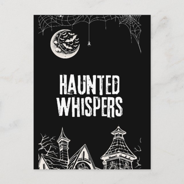 Happy Halloween Design Postcard (Front)