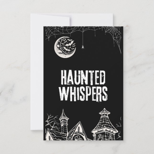 Happy Halloween Design Thank You Card (Front)