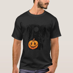 Happy Halloween Doberman Pinscher Dog Witch Pumpki T-Shirt