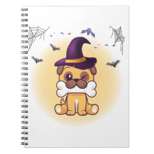 Happy Halloween Dog Notebook