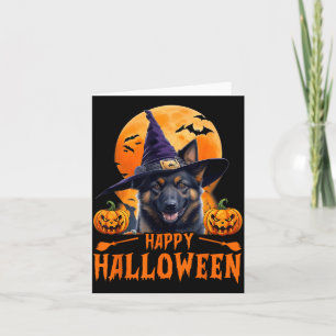 Happy Halloween Dog T-Shirt1 Card
