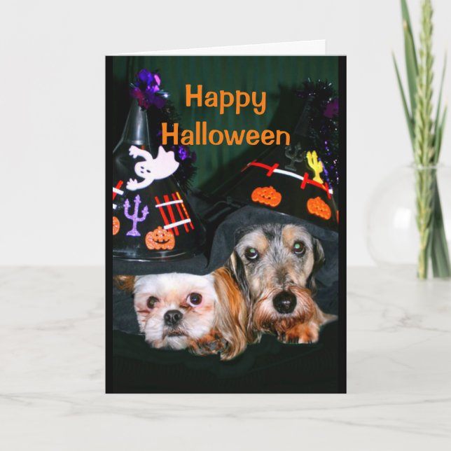 Happy Halloween - Don't Be Afraid Of The Bark! Card (Front)