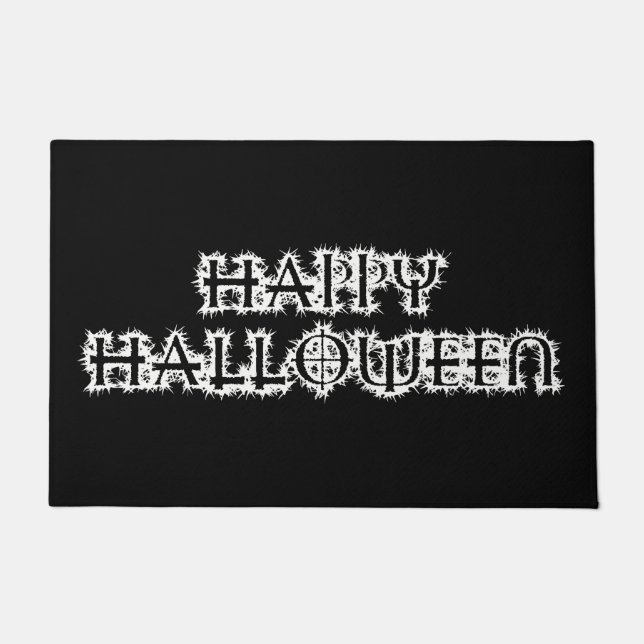 Happy Halloween Doormat (Front)