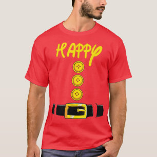 Happy Halloween Dwarf Costume Colour Matching 4274 T-Shirt