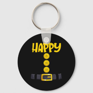 Happy Halloween Dwarf Costume Colour Matching  Key Ring