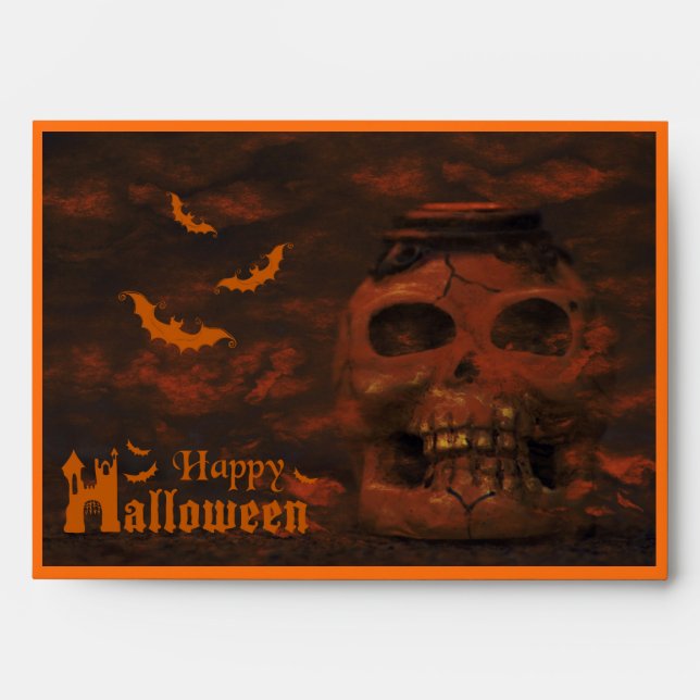 Happy Halloween Envelope (Front)