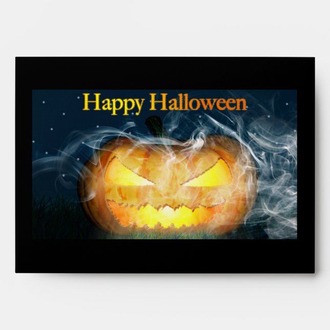 Happy Halloween Envelope (Front)