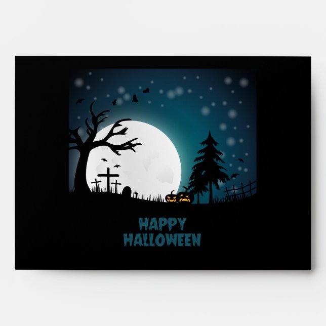 Happy Halloween Envelope (Front)