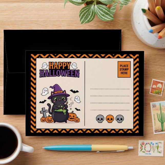 Happy Halloween Envelope (Desk)