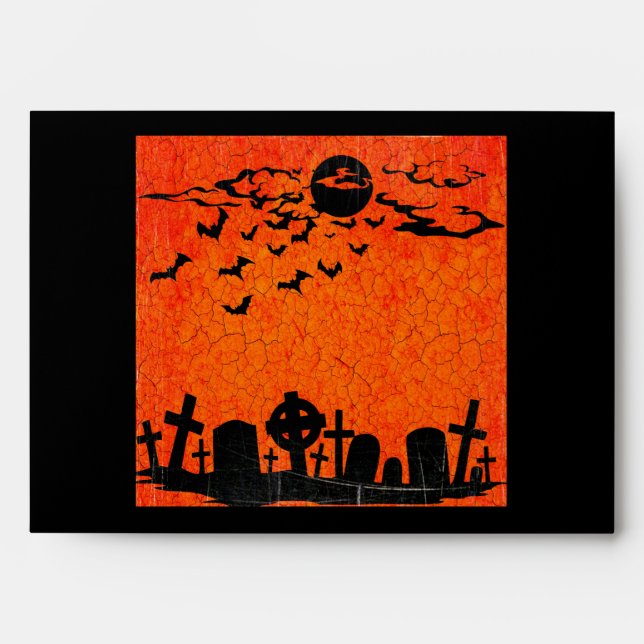 Happy Halloween Envelope (Front)