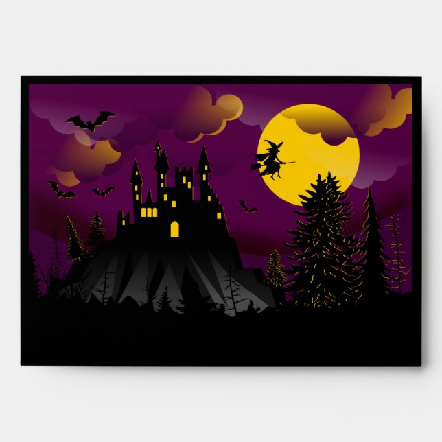 Happy Halloween Envelope (Front)