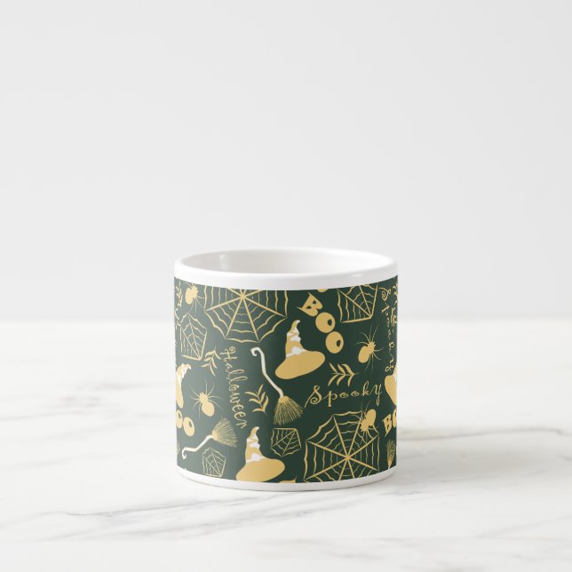 Happy Halloween Espresso Cup (Front)