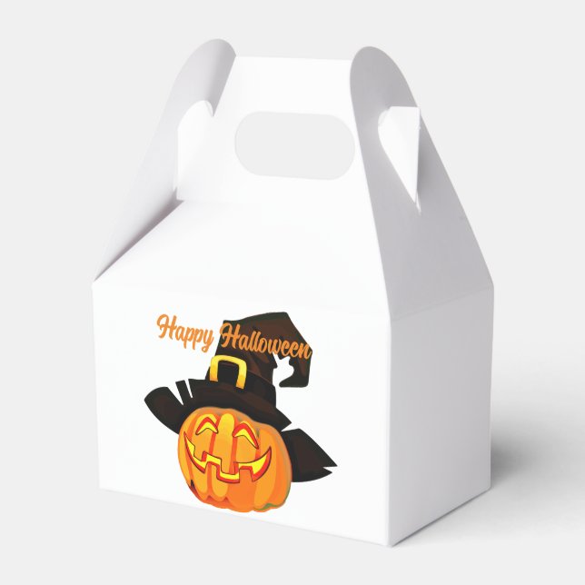 Happy Halloween Favour Box (Front Side)