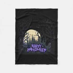 Happy Halloween  Fleece Blanket