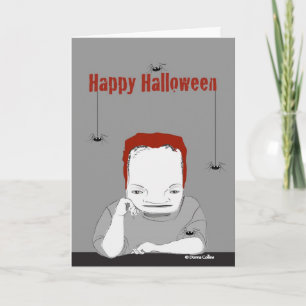 Happy Halloween Frankenstein Card