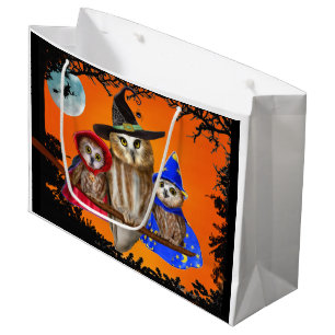 HAPPY HALLOWEEN FROM OWL OF US! LARGE GIFT BAG