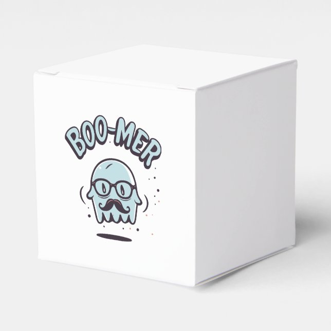 Happy Halloween from Your Favourite Boomer! Favour Box (Front Side)