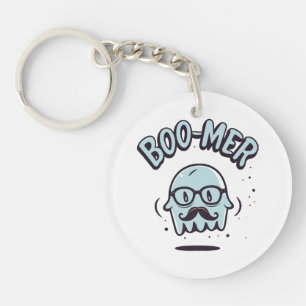 Happy Halloween from Your Favourite Boomer! Key Ring