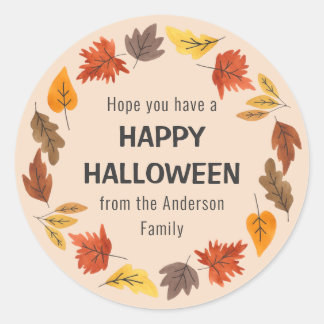 Happy Halloween Fun Sticker for all ages