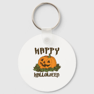 Happy Halloween Funny Halloween Costume Key Ring