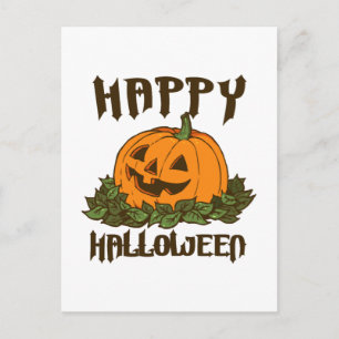 Happy Halloween Funny Halloween Costume Postcard