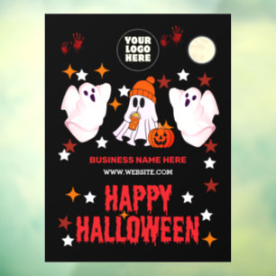 Happy Halloween Ghost Cute Custom Spooky Decor