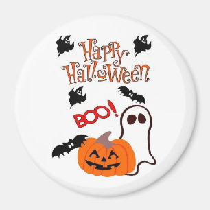 Happy Halloween Ghost Magnet