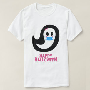 Happy Halloween   Ghost Wearing A Mask T-Shirt