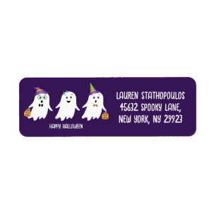 Happy Halloween Ghosts Trick Or Treat