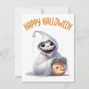 Happy Halloween Ghoul Card
