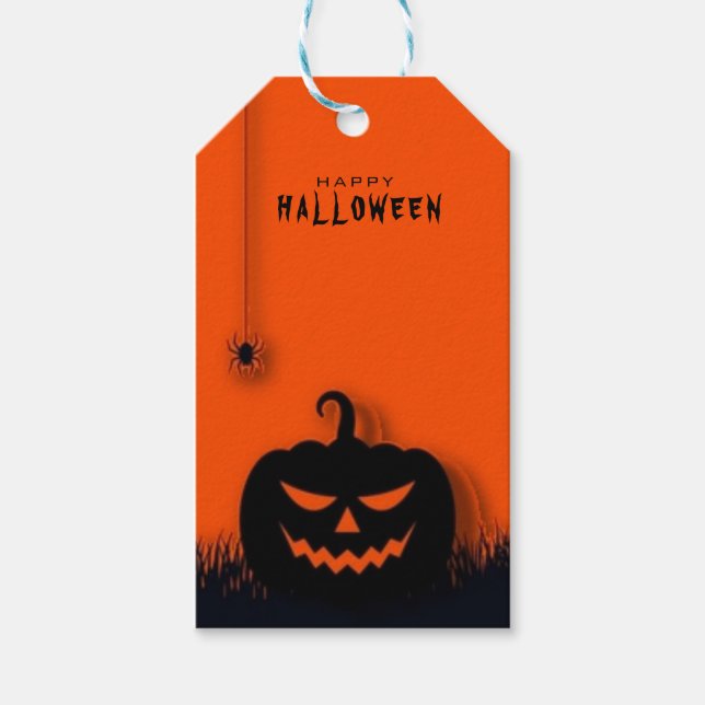 Happy Halloween Gift Tags (Front)
