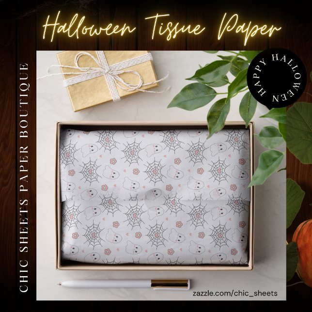 Happy Halloween Gift Wrap Tissue Paper (Creator Uploaded)