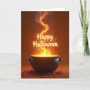 Happy Halloween Glow Card